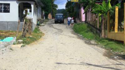 En el sector de El Porvenir varias calles están intransitables.