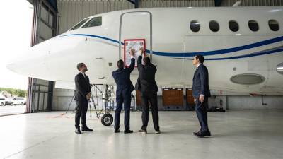 Estados Unidos confiscó un avión supuestamente relacionado con el Gobierno de Venezuela estacionado en un hangar de un aeropuerto de Santo Domingo.