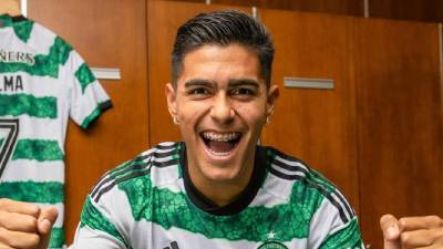 Luis Enrique Palma marcó dos goles la temporada pasada en el Celtic.