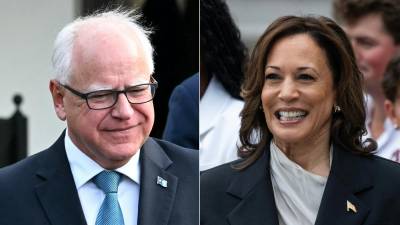 Harris y Walz ofrecerán su discurso de aceptación de la nominación demócrata este martes en Filadelfia (Pensilvania).