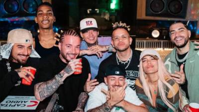 Maluma, DFZM, J Balvin, Blessd, Ovy On The Drums, Feid, Karol G y Ryan Castro.