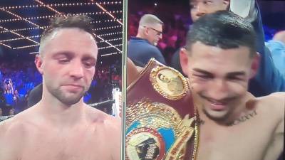 Josh Taylor fue derrotado por el hondureño Teófimo López.