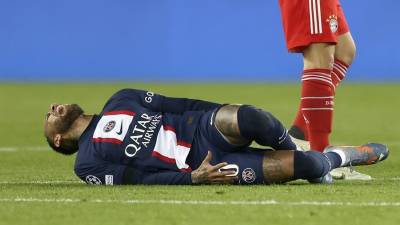 Neymar se lesionó el pasado 19 de febrero contra el Lille en la Ligue 1.