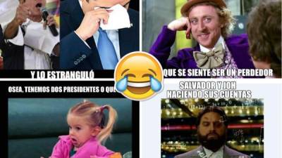 Los hondureños no pierden el tiempo y se toman con humor las elecciones 2017 de Honduras. La postergación del TSE de los resultados, Salvador Nasralla, Juan Orlando Hernández, Luis Zelaya y más en los memes que siguen llegando.