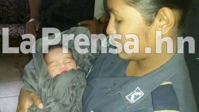 La niña fue encontrada en el centro de salud José Trinidad Moreno de LLa Lima.