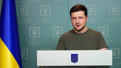 El presidente ucraniano, Volodimir Zelenski.