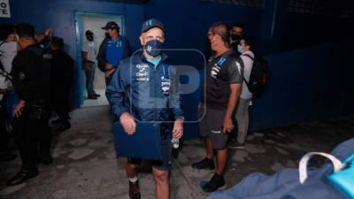 Fabián Coito, entrenador de la selección de Honduras. Foto Yoseph Amaya.