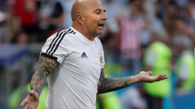 Jorge Sampaoli fracasó con Argentina en el Mundial de Rusia al ser eliminadoe n octavos de final por Francia.