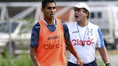 Jorge Claros será uno de los hombres de Jorge Luis Pinto ante Trinidad y Tobago. Foto Delmer Martínez
