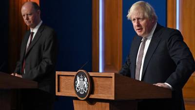 El primer ministro británico, Boris Johnson.