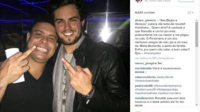 Alvarinho Garnero colgó esta imagen a su cuenta de Instagram.