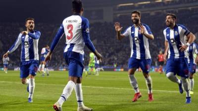 El Porto estará en los octavos de final de la Champions League. Foto AFP