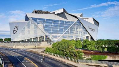 El Mercedes-Benz Stadium es un estadio multideportivo ubicado en la ciudad de Atlanta en Georgia, Estados Unidos. Foto Facebook Mercedes-Benz Stadium.