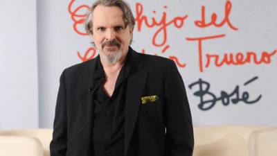 Miguel Bosé posa durante una entrevista con Efe, en una imagen de archivo.