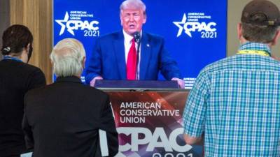 Donald Trump está de vuelta: por primera vez desde que dejó la Casa Blanca. EFE