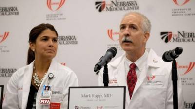 El Dr. Mark Rupp, jefe del Centro Médico de Nebraska habla sobre la condición del paciente infectado de ébola.