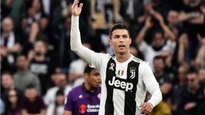 Cristiano Ronaldo aclaró los rumores sobre su futuro en la Juventus. Foto AFP