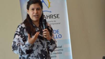 Arely Maldonado, directora de Desarrollo Sostenible de Fundahrse.