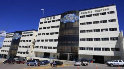 Oficinas de la Enee en Tegucigalpa.