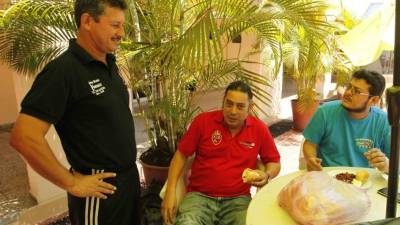 El cuerpo técnico de la Real Sociedad luce tranquilo.