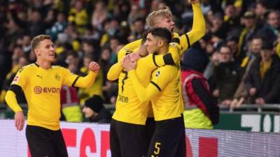 El Borussia Dortmund marcha tercero en la tabla de posiciones de la Bundesliga producto de 48 puntos.