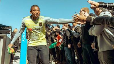 Luis 'Buba' López ha participado en los eventos con el equipo de Los Ángeles FC de la MLS.