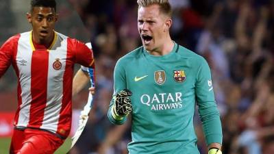 Antony 'Choco' Lozano remató de cabeza y salvó Ter Stegen.