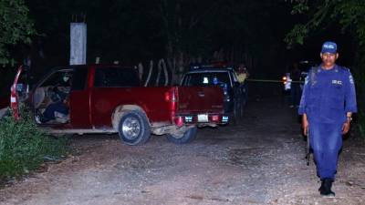 El doble crimen ocurrió el miércoles en la tarde en el desvío que conduce de La Sabana a Brisas del Plan.
