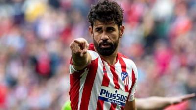 Diego Costa desde que llegó al Atlético en 2006 con solo 17 años, ha disputado 215 partidos oficiales en dos etapas (2010-2014 y luego enero 2018-enero 2020), marcando 83 goles y dando 36 asistencias, precisó el club. Foto EFE