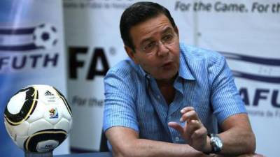 Rafael Callejas, presidente de Fenafuth.