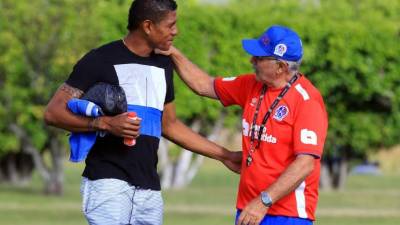Keosseián confirmó la titularidad de Carlo Costly contra el Vida. Foto Ronald Aceituno
