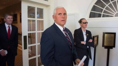 Pence se dirigirá esta tarde al foro de la OEA en Washington.