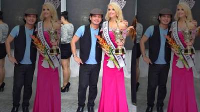 Destiny fue el estilista oficial de las participantes del Miss Honduras Universo 2014 realizado en Utila.