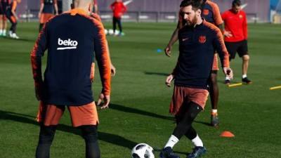 Messi encabeza la convocatoria del Barcelona para la final de la Copa del Rey contra el Sevilla.