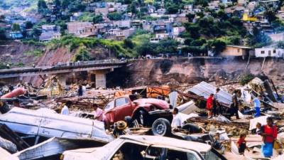 A 18 años del paso del huracán Mitch, las cicatrices todavía perduran.