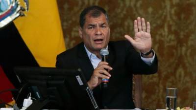 Correa planea mudarse a Bélgica tras abandonar el poder, sin embargo, advirtió que si la oposición gana las elecciones podría postularse nuevamente a la presidencia de Ecuador.