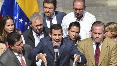 El opositor Juan Guaidó. AFP