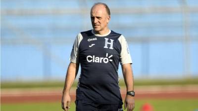 El técnico de Honduras, Fabián Coito, cumplió su primera semana de trabajo. Foto Melvin Cubas