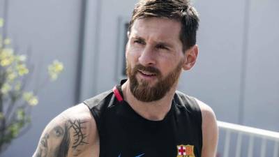 Lionel Messi, delantero argentino del FC Barcelona.