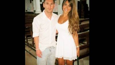 Antonella Rocuzzo, pareja de Lionel Messi.