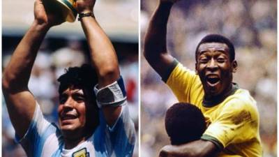Maradona y Pelé nunca pudieron optar al Balón de Oro.