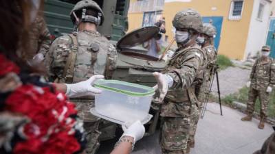 El despliegue permanecerá 'en principio hasta el 31 de marzo'. EFE