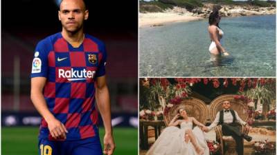 El Barcelona presentó este jueves el fichaje del internacional danés del Leganés Martin Braithwaite hasta 2024.