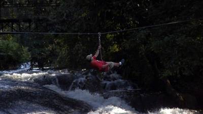 El Canopy se ha vuelto uno de los tipos de turismo extremo más populares en Honduras.