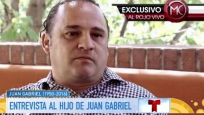 Alberto Aguilera Júnior en una entrevista para 'Al Rojo Vivo'.