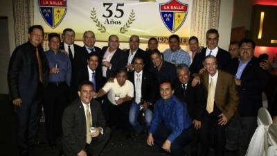 Júbilo. La generación 1979 del Instituto La Salle se reencontró emocionada.