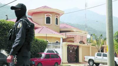 Residencia incautada al narcotraficante Carlos Arnaldo Lobo en agosto de 2014. Foto: Archivo.