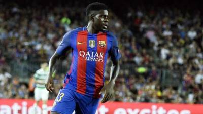 Samuel Umtiti se perderá cuatro partidos con el Barcelona, entre Liga y Champions.