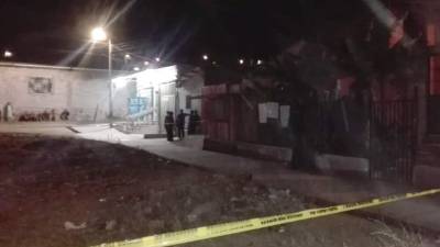 Escena del crimen de una joven en Ciudad España.