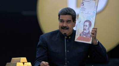 El mandatario venezolano anunció nuevas medidas para combatir la crisis económica en su siguiente mandato presidencial.//AFP.
